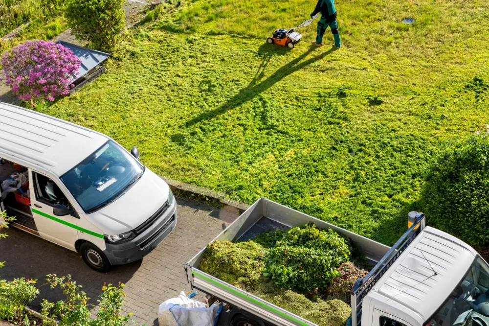Entretien de jardin près de Talais